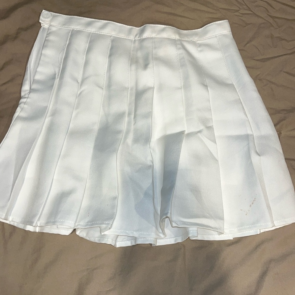 White Tennis Skirt